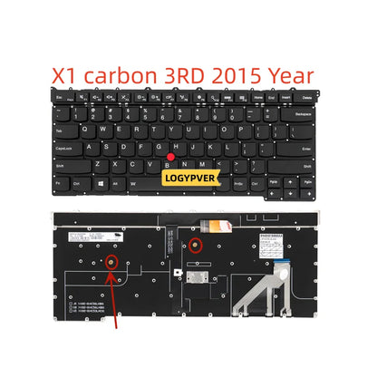 Laptop Keyboard For Lenovo Thinkpad X1 Carbon X1C 3RD 2ND 3TH 4TH 5TH 6TH 7TH 8TH 2013 2014 2015 2016 2017 2018 2019 2020 Year