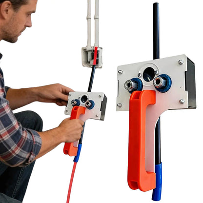 Electrician Wire Pulling Tool Labor-Saving Conduit Wire Threader Home Renovation Wire Puller for Easy Wiring & Conduit Fishing