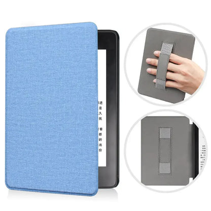 Handle Case for Kindle 2022 Paperwhite 5 4 3 Magnetic Cover 2021 8th 10th 11th Generation 6 6.8 Inch Hand Strap Protective Shell