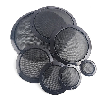 2/3/4/5/6.5/8Inch Speaker Net Cover High-grade Car Home Mesh Enclosure Speakers Plastic Frame Metal Iron Wire Grilles