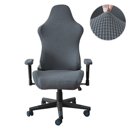4pcs Gaming Chair Covers With Armrest Spandex Splicover Office Seat Cover For Computer Armchair Protector Cadeira Gamer