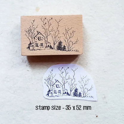 Stamp Scrapbooking  8 Types Scrapbook Journaling Stationary Stamp