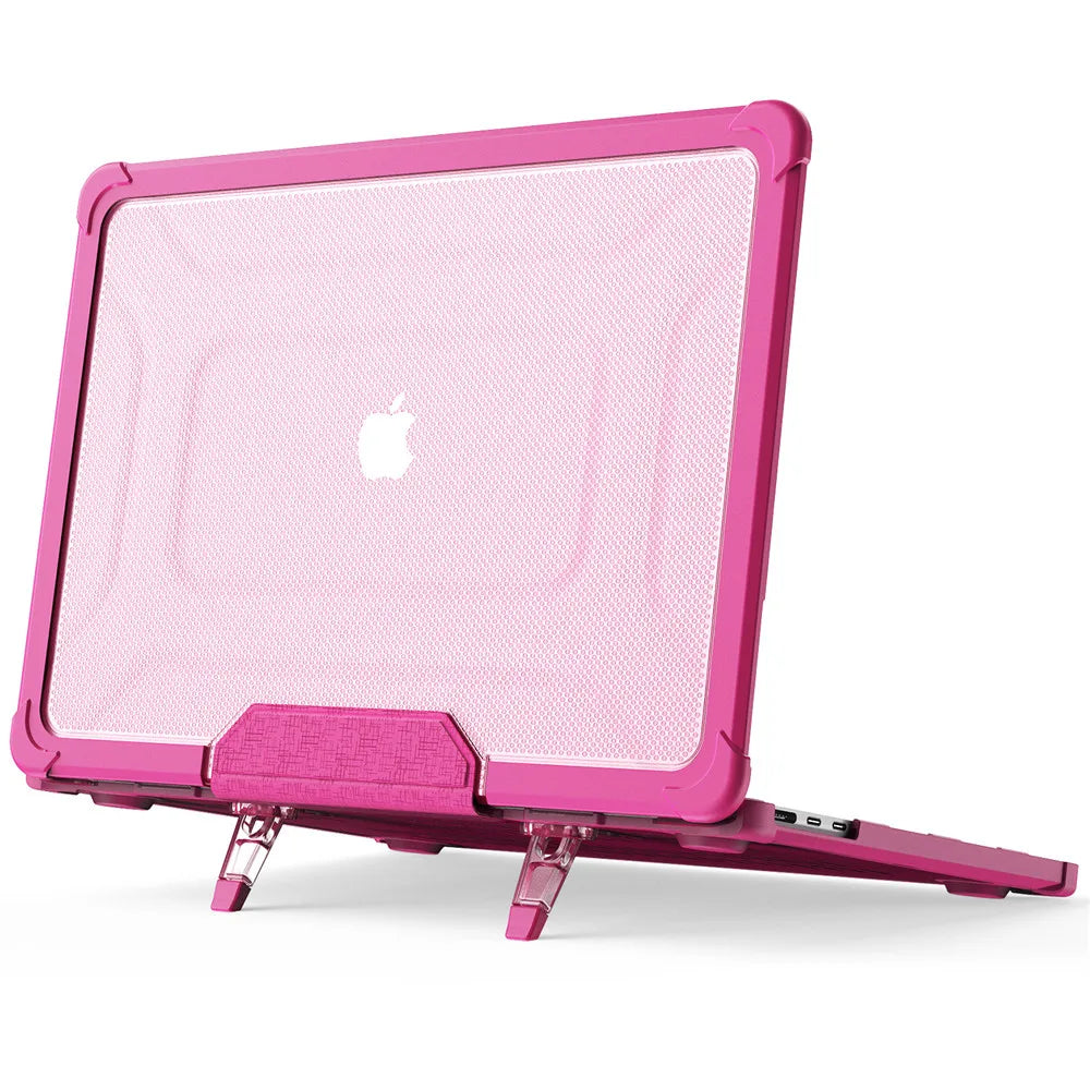 For Macbook Air 15 A3241 M4 2025 Protective Stand Cover Case Compatible with M2 M3 Model A3114 Shell for Air/Ppro 13.6 14 16.2