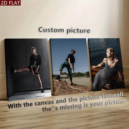 Custom Canvas Wall Art — Elegant Living Room Portraits | A Unique, Exclusive Gift for Couples | Durable & Long-Lasting — Modern