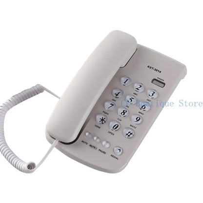 652F Landline Phones Fixed Telephone for Office Home Bathroom Emegency Telephone