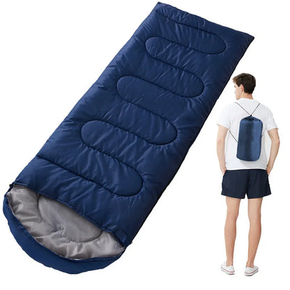 Single Person Emergency Sleeping Bag Adults Thickened Warm Portable Outdoor Camping Equipment Spring Autumn