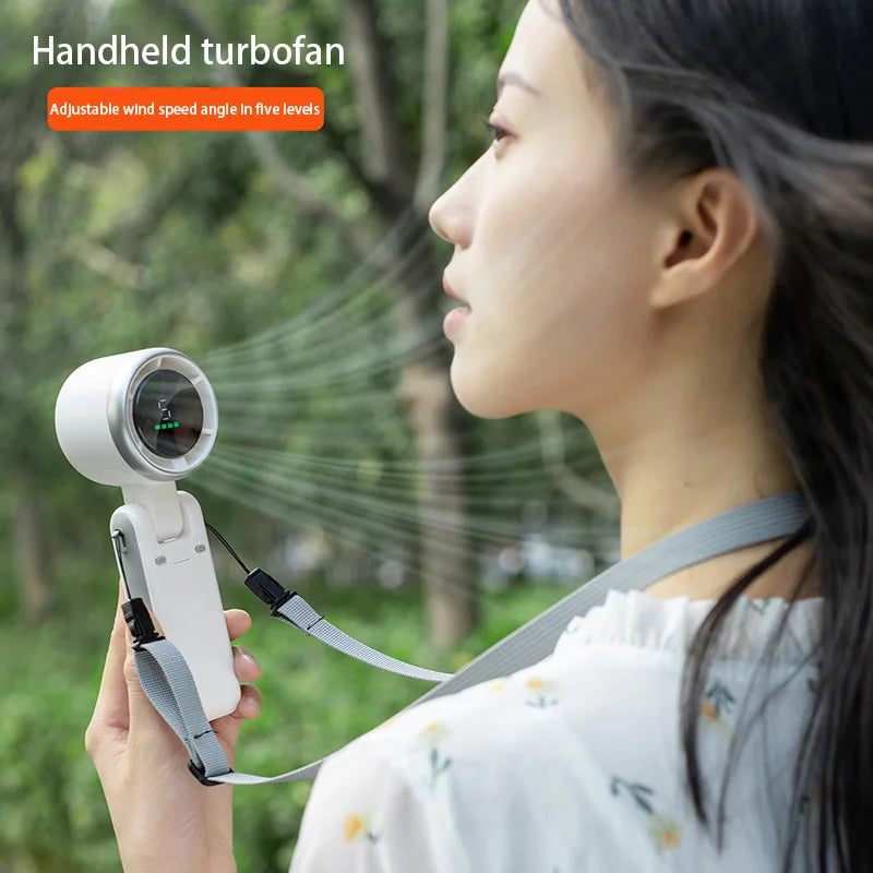 Lenovo 5-speed 3600mAh Rechargeable 3-in-1 Fan Lithium Battery USB Charging Travel Mini Fan For Travel Outdoor Activities 2026