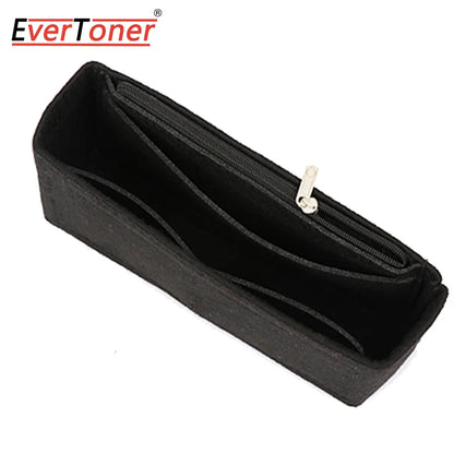 EverToner Fits For Prada Hobo Bag Under Arm Cloth Insert Bag Organizer Makeup Handbag Organizer Travel Inner Purse Portable Cosm