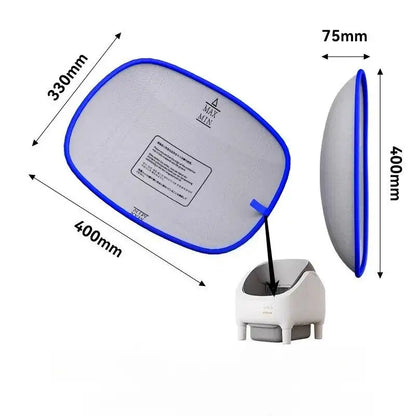 Waterproof Cat Litter Mat for Automatic Litter Box, Oxford Cloth Pet Toilet Pad, Easy Clean Replaceable Pet Supplies