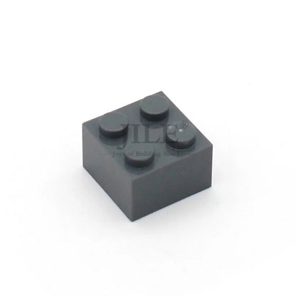 50pcs MOC Building Blocks Brick 2x2 3003 DIY Enlighten Creative Basics Classic Sets Compatible with Assembles Particles Toys