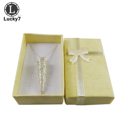 24pcs/Lot Jewelry Sets Display Box For Necklace Earrings Ring 5*8*2.5cm Packaging Shadow Box Jewelry Organizer