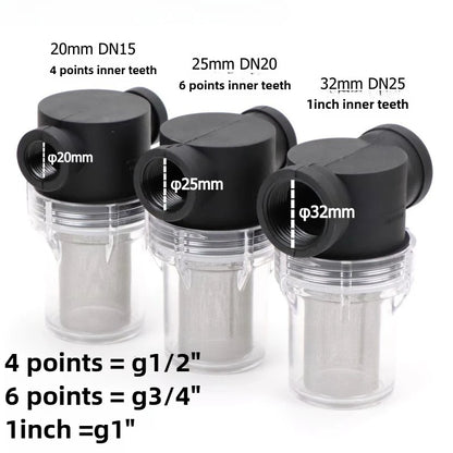 Pipe Filters, Plastic Filters, Filter Cups, and Transparent Water Pipe Filters