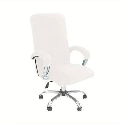 3Pcs/set Office with Armrest Gaming Chair Cover, Velvet Thickened Non-slip Waterproof, Removable Computer Chair Cover
