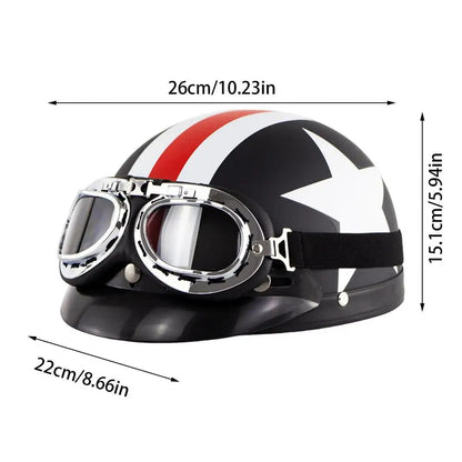 Fashion Cycling Helmet For Man WomenWith Goggles Bicycle Helmet MTB Road Bike Motorcycle Helmet Protective Head Baseball Skiing