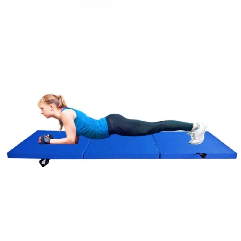 Foldable Yoga Mats Thicken Multifunctional Yoga Mats Waterproof Antiskidding Fitness Mat Leather Portable Sports Equipments