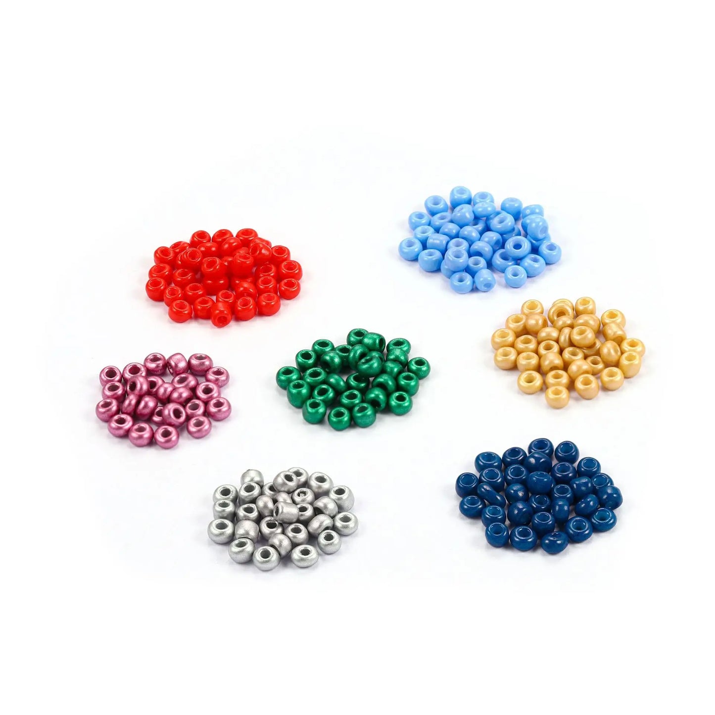 1000/500pcs 3/4mm Glass Seed Beads DIY Accessories Jewellery Making Materials Supplies Pony Bead For Craft Bracelets Jewelry