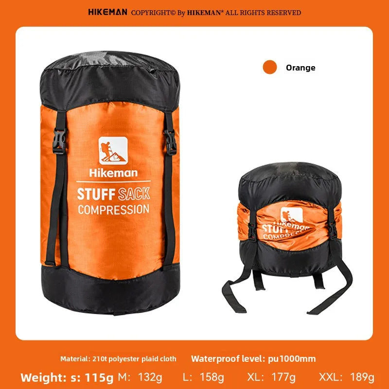 Outdoor Sleeping Bag Compression Bag - Camping Travel Storage Organizer for Clothes & Gear, Large Capacity Portable Packing Bag