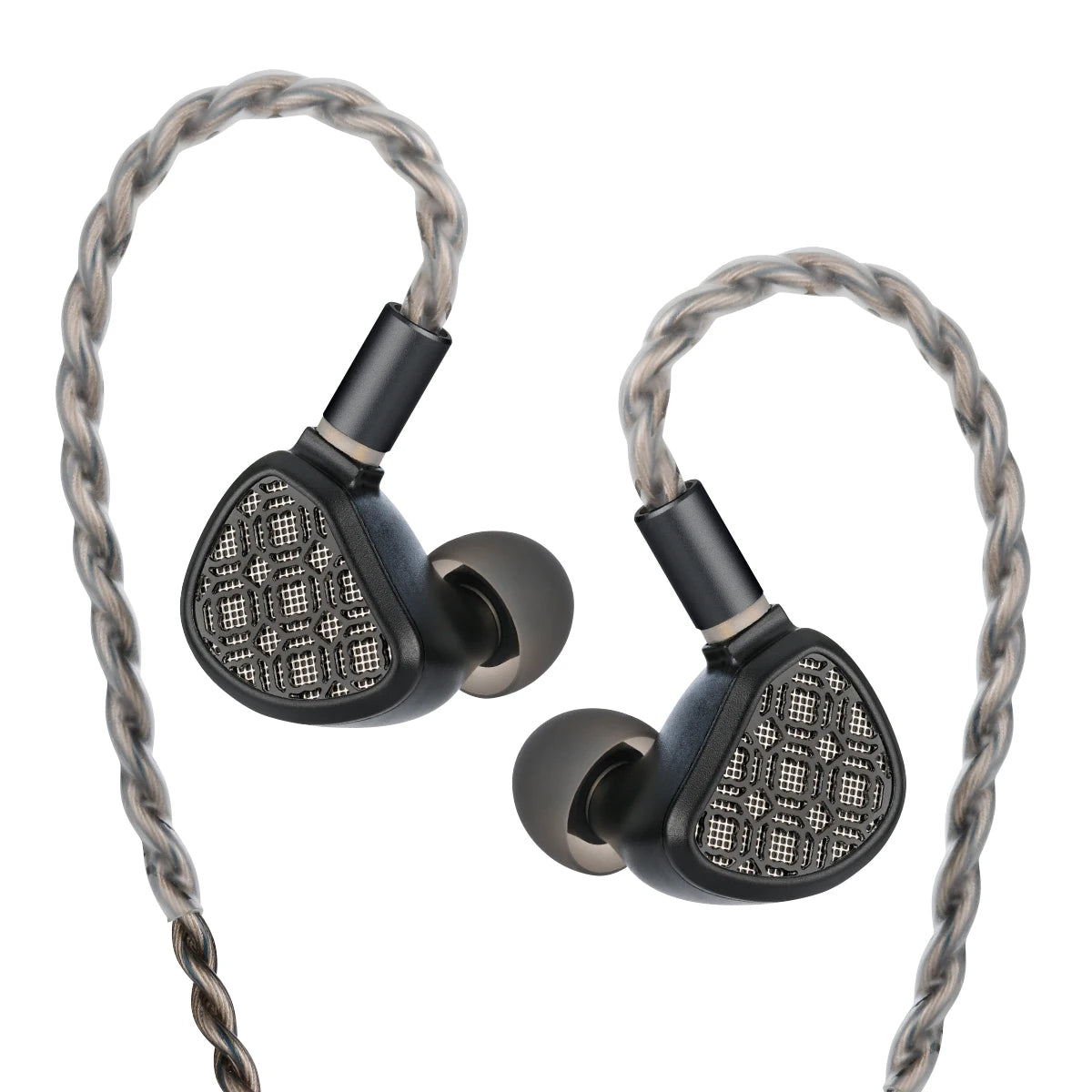 KEFINE Arnar 14.5mm Planar Magnetic & Knowles BA Drivers Earphones, Hybrid In-Ear Monitors, Detachable Silver-Plated Cable IEM