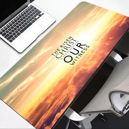 Bible Verse     Mouse Pad Game mouse pad face gamer desk pad mouse pad carpet accessories table pad