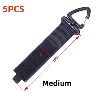 Extension Cord Holder Organizer Car Trunk Tool Heavy-Duty Hook Loop Storage Strap for House Basement RV Garage for Cables Winder