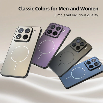 Luxury Magnetic Wireless Charging Case For XiaoMI 17 17Pro Max 15 15T 14T 14 POCO F7 F8 Pro Ultra Anti-Shock Protect Matte Cover