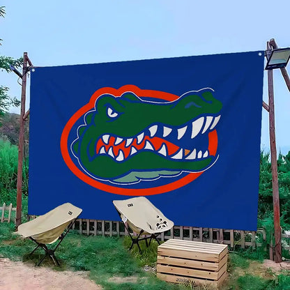 F-Florida G-Gators Football Cartoon Flag Art Science Fiction Room Home Decor Wall Hanging Home Decor Banner