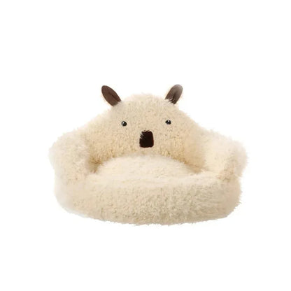 Bed Cats for Winter Warm Houses and Habitats House Accessories Kitten Cushions Beds Dog Puppy Accessory Pet Supplies Mat Goods