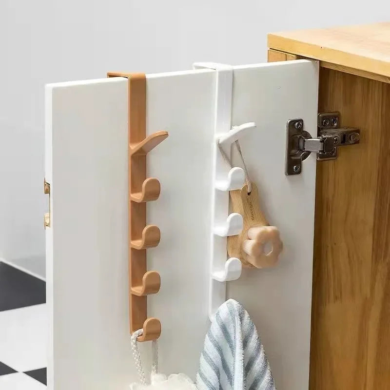 Door Hanger Wall Organizer Hook Bedroom Clothing Hook Holder Coat Hat Bag Rack Bathroom Kitchen Home Storage Organization