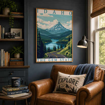 Nature Wall Art Aesthetic Canvas Painting Modern Style Poster Prints for Bedroom Living Room Wall Decor