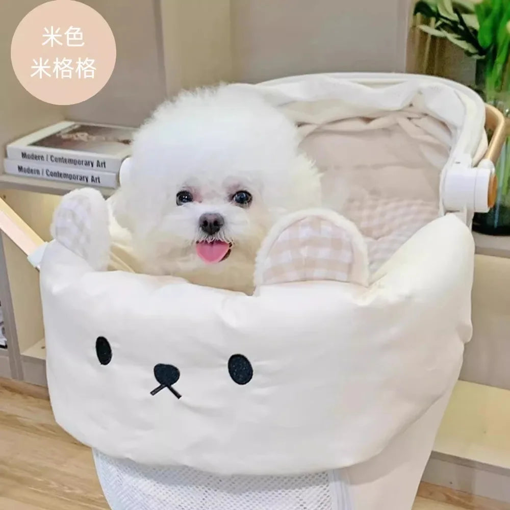 Cat and Dog Strollers Edge Pads Removable and Washable Seat Pads Anti-dirt Padding for Pet Stroller Pet Products Accessories