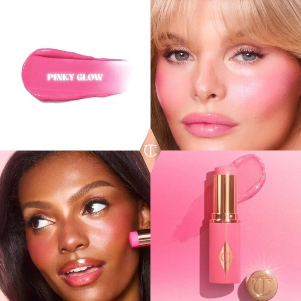 Charlotte Tilbury Air Cushion Pen Blush Stick Lip Gloss Blusher Highlight Spotlight Brightening Liquid Foundation Cosplay Makeup