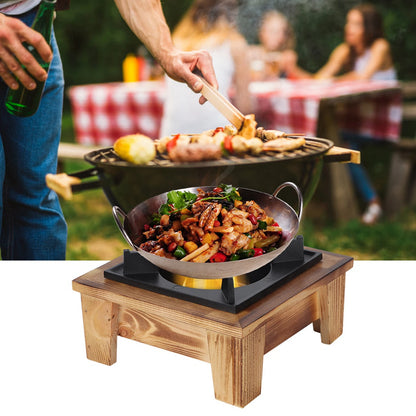 Barbecue Oven Furnace Portable Oven Portable Barbecue Alcohol Oven Stove Furnace Kitchenware Cooking Utensil for Outdoor Picnic