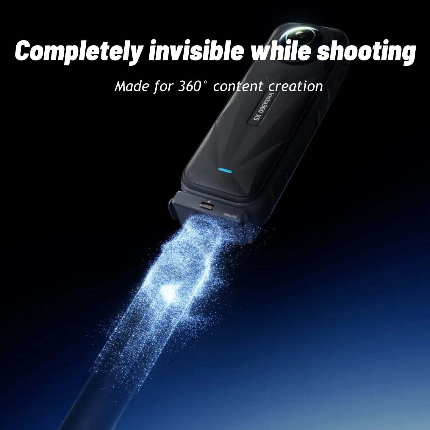 Original Insta360 X5 X4 Air Quick Release Mount 1/4" Tripod Adapter Magnetic Base 48% Thinner Invisible Action Camera Accessory