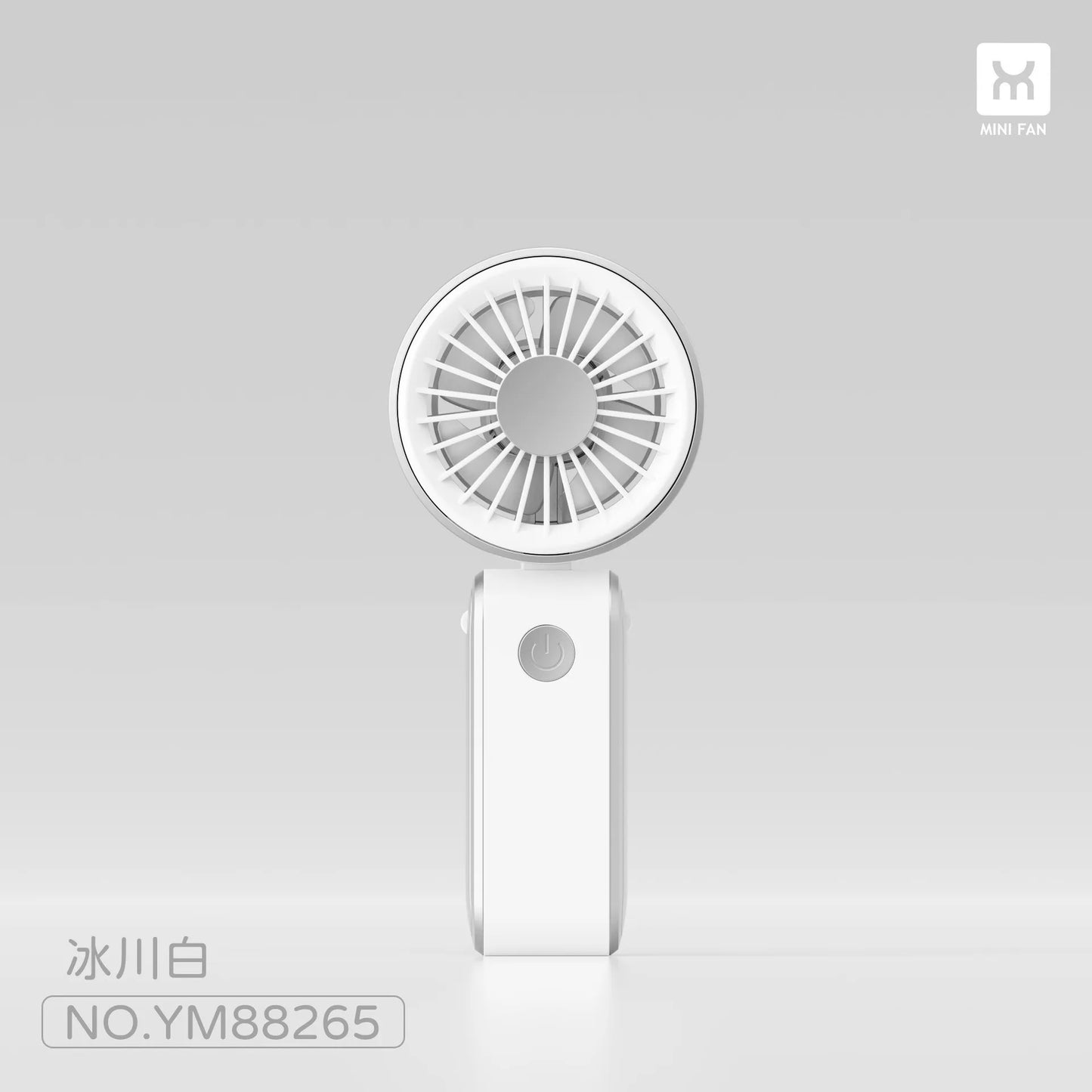 Portable Mini Handheld Fan Usb Rechargeable Foldable Strong Wind 3 Speed For Outdoor Travel Office Personal Cooling Small Gift