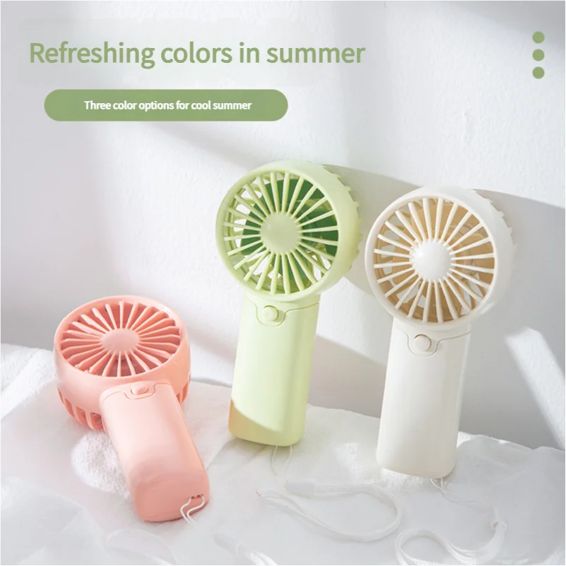 Portable Mini Handheld Fan, Pocket Size Lightweight AA Battery Powered Small Fan Creative Convenient Air Cooler For Home Outdoor