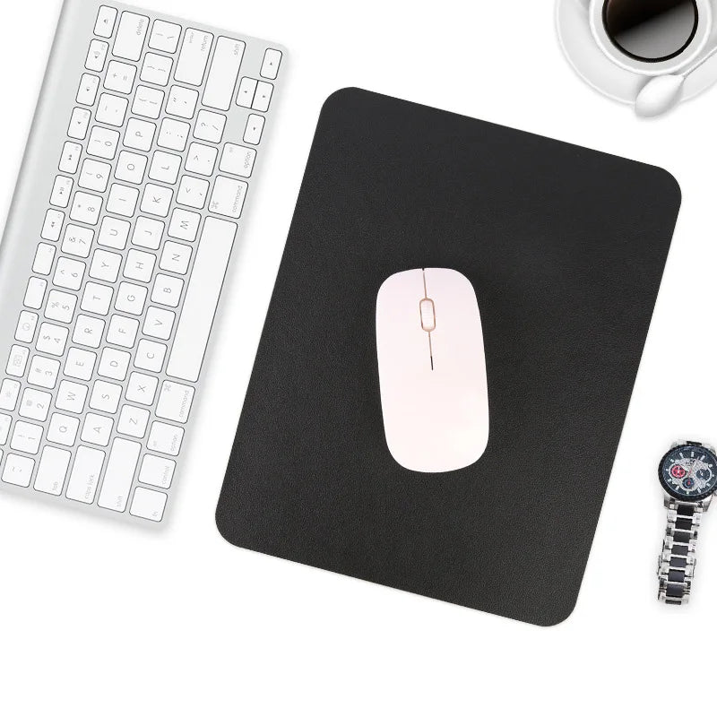 Universal PU Mouse Pad Gaming Desktop Non-Slip Mouse Pad Waterproof Anti-Scratch Mat For Home Office Laptop Desktop Accessories