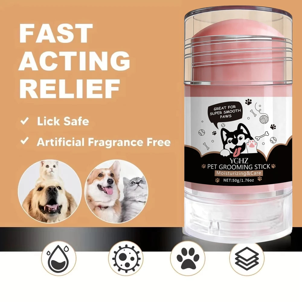 50g Dog Nose and Paw Care Cream Dog Paw Cream Cat and Dog Paw Protection Cream Pet Paw Moisturizing Cream Pet Dry Paw Repair Cream Pet Supplies