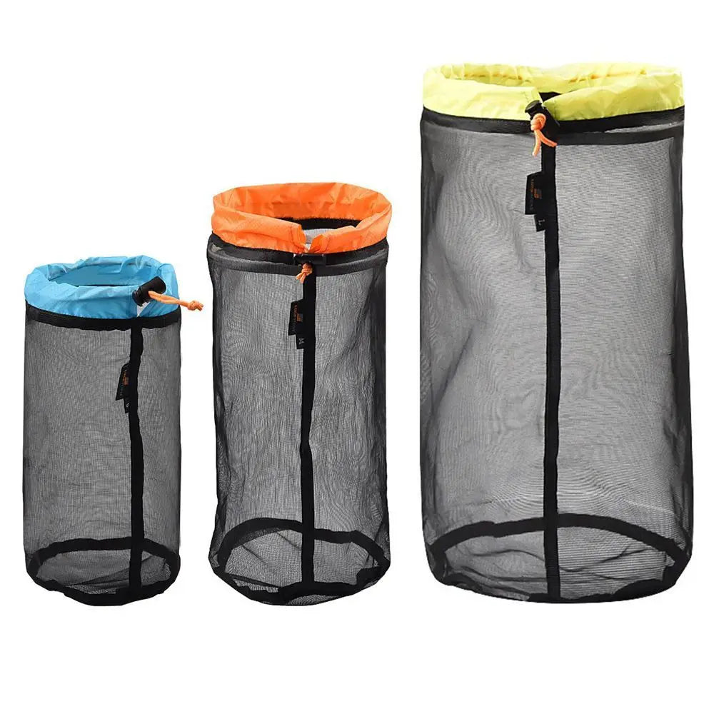 Bag Sports Traveling Organizer Hiking Finishing Climbing Drawstring Bags Wash Net Bag Travel Storage Bag Mesh Storage Bag