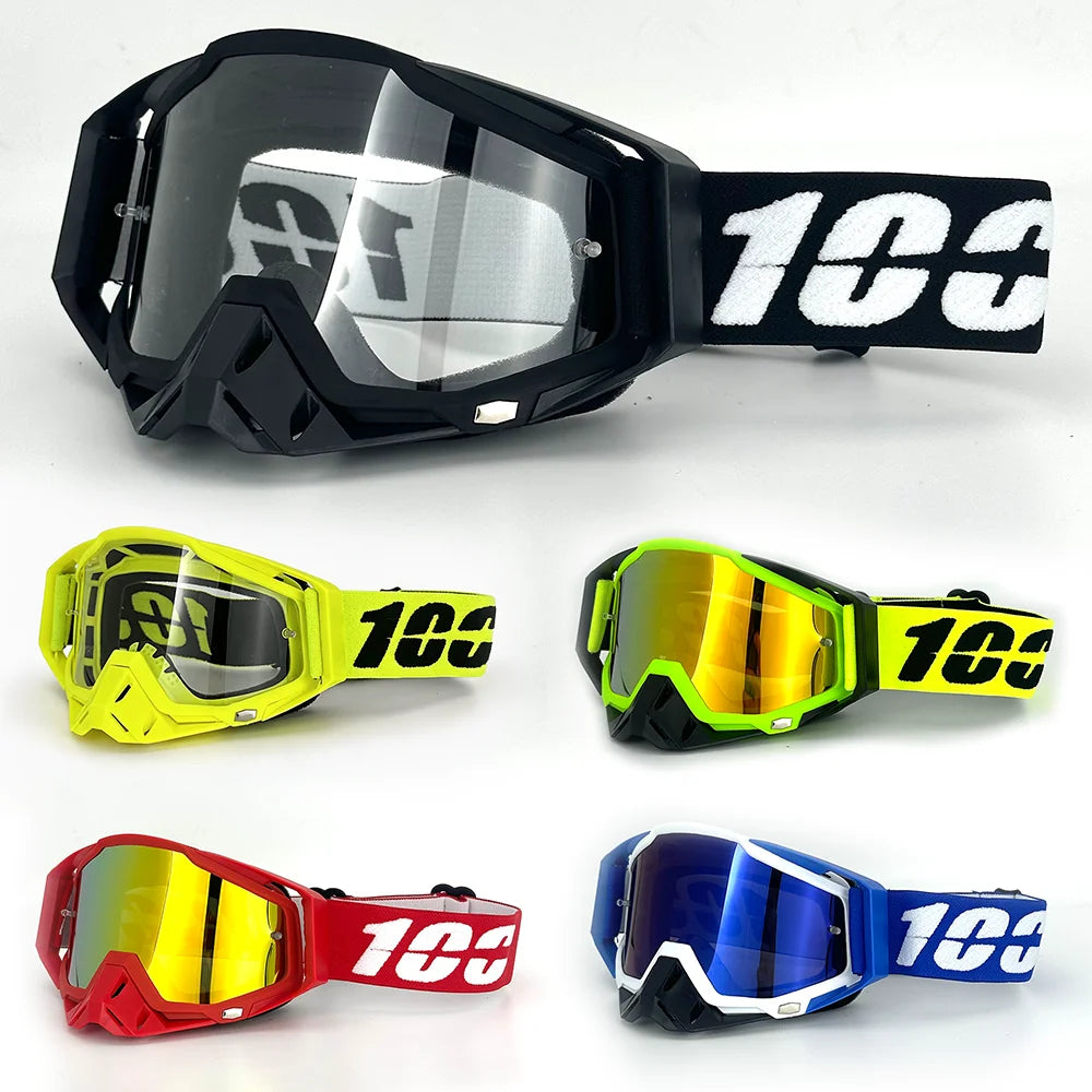 Motorcycle Helmet Goggles Men Women Motocross Windproof UV400 Protective Eyewear Off Road Riding MTB ATV Ski Racing Glasses