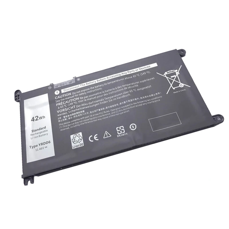 LMDTK New Laptop Battery for  Dell Inspiron YRDD6 5480 5481 5485 5491 5591 5593 3583 3310 2-in-1 3493 3582 3593 3793 5584 5493