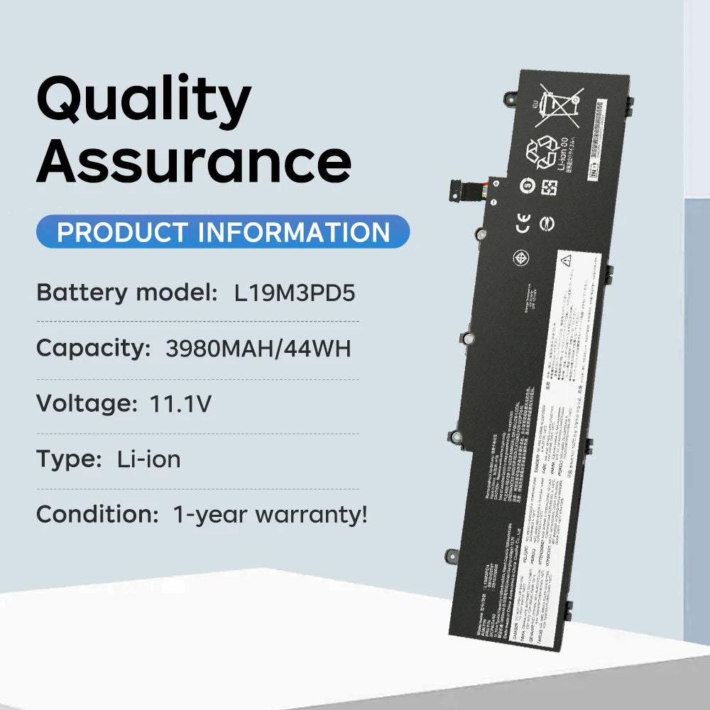 BGBT L19M3PD5 L19C3PD5 Laptop Battery For Lenovo ThinkPad E14 E15 Gen2 Gen3 L20C3PD4 L20D3PD4 L19D3PD5 L19M3PD5 L19L3PD5