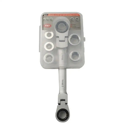 652F Stable Double Head Ratcheting Wrench With Quick Releases Mechanism For Easy Use