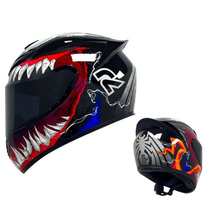 Motorcycle For Venom Helmet Unisex DOT Helmet cruise retro Motocross Full Face Helmet riding Helmet Casco Capacete