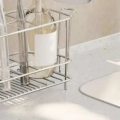 Toothbrush Holder For Bathroom - Stainless Steel Toothpaste Holder Stand, For Electric Toothbrush Stand Organizer Accessories