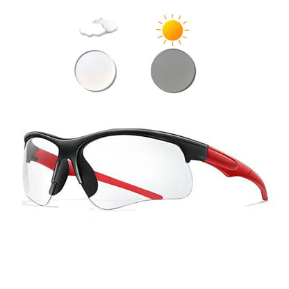 New Photochromic Cycling Sunglasses Men Women Outdoor Mtb Bicycle Sun Glasses Running Eyewear Sports Bike Windproof Goggles