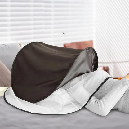 BlackoutBed Tent Indoor Sleeping Tents Foldable Breathable Lightweight Promotes Better Sleep For Daytime Traveling And Personal