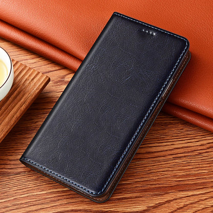 Phone Case for XiaoMi Mi Mix 2 2s 3 4 Mi Max 2 3 4 Pro Crazy Horse Genuine Leather Magnetic Flip Cover