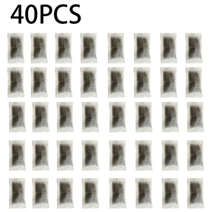 20/40PCS Fish Tank Filter Activated Carbon Bags Premium Aquarium Filter Media Purifies Water Removes Toxins Odors Long Lasting