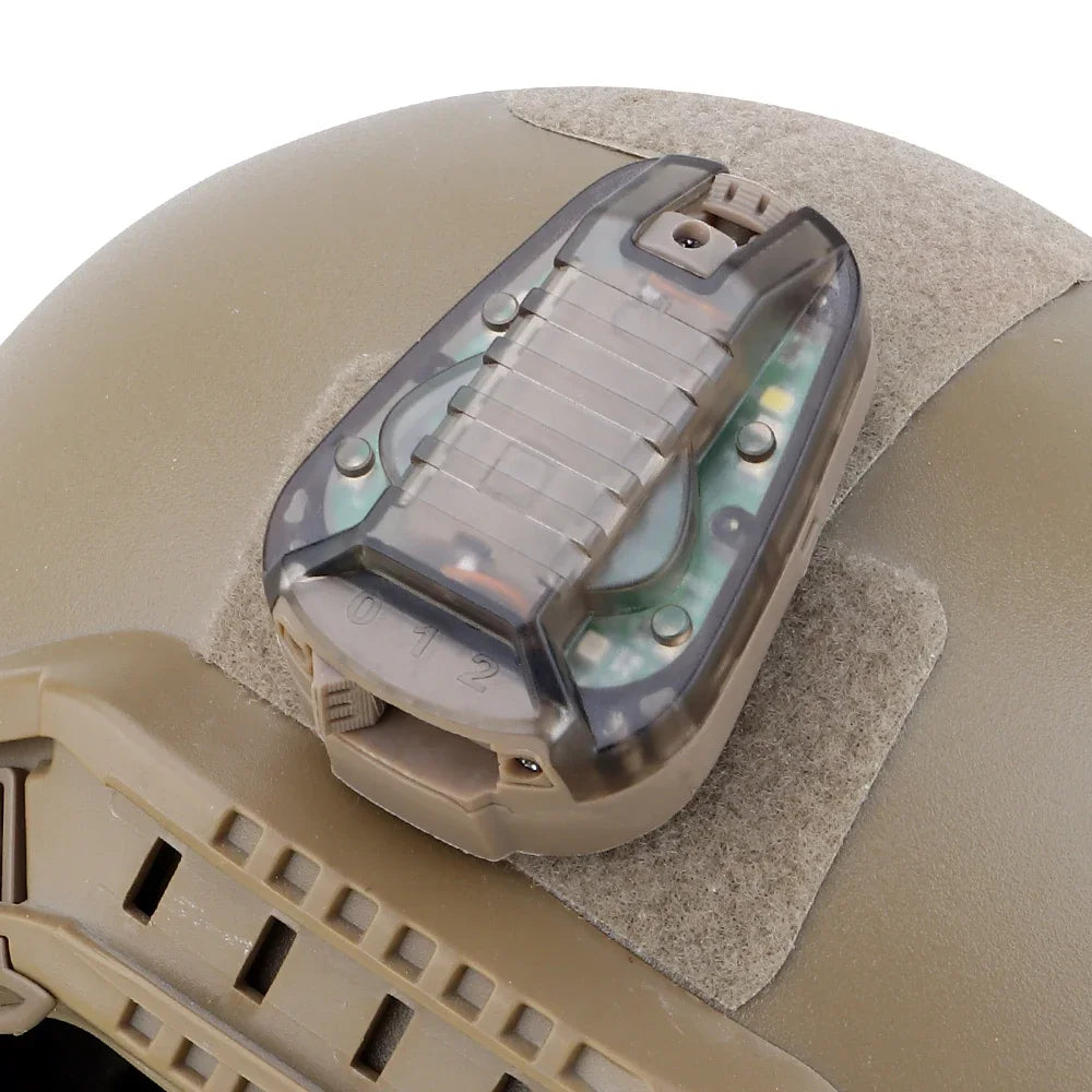 Tactical Helmet Light Green Red Strobe Waterproof Outdoor Survival Safety Signal Flash Lamp Hunting Militar Airsoft LED Lights