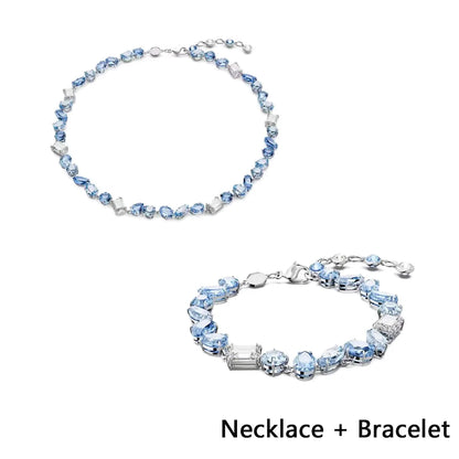 2026 High Quality Shiny Luxury Brand Fine Jewelry Sets Exquisite Fine Fashion Party Gifts for Women New Christmas Ornaments